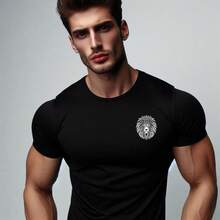 MIL200FIT Men T-Shirts - Black - View 2