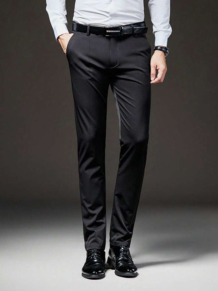 fitted lace wedding dress Flex 3 Flat Front Straight Leg Dress Pant main image 0