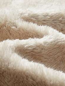 Men's Solid Color Simple Casual Zip-Up Jacket With Thermal Lined For Outdoor, Plush And Thickened Jackets,Men Winter Clothes,With Pockets, Suitable For Boyfriend/Husband Everyday Wear, Autumn/Winter - 黑色 - 查看 3