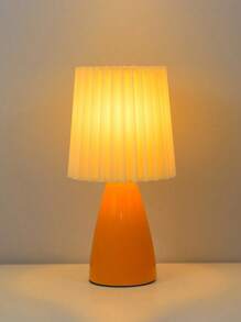 1 Stück Retro Nordischer Stil Glas Tischlampe, 3 Farbtemperaturen moderne minimalistische Dekorationsleuchte, geeignet für Raumdekoration, Heimdekoration