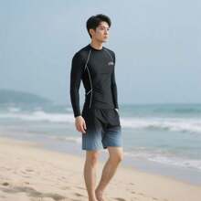 Swim Gear Sets - 藍灰色泳褲+630泳衣 - 查看 7