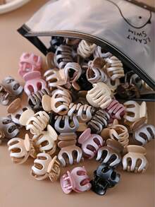 20 szt. kolorowych małych spinek do włosów – wielokolorowe, modne dodatki dla dziewczynek