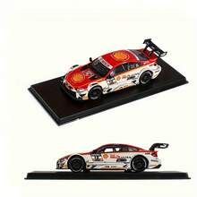 RMZ 1:43 Scale Diecast BMW M4 DTM Racing Car Model, Children Toy Car, Sliding Car Model, Birthday Gift For Boys