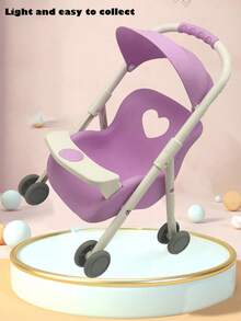 26cm Realistic Doll That Can Pee And Drink Water, With 4 Sound Effects, Comes With Bottle & Pacifier, Pink Bed, Children's Pretend Play Toy Gift (Outfit Pattern Random)