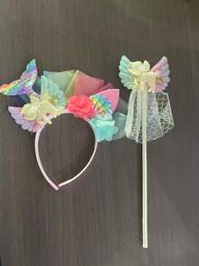 Bộ 2 băng đô đuôi tiên cá và sao biển sáng bóng, trang phục sinh nhật tiên cá cho bé gái, mũ đội đầu vương miện tiên cá, băng đô đính ngọc trai lấp lánh nhiều màu sắc, đồ trang trí hình sao và vỏ sò, đũa thần tiên tiệc tùng, thích hợp cho trang trí chủ đề công chúa dưới nước, mũ đội đầu trang phục công viên giải trí, tiệc sinh nhật, phụ kiện tóc lễ hội | Chi tiết lấp lánh | băng đô bền, đồ trang trí tiệc sinh nhật cho bé gái, quà tặng tiệc hóa trang cho bé gái - Nhiều màu - Xem 10