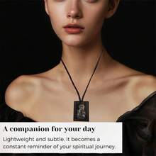 3 Stücke braune Skapuliere Unserer Lieben Frau vom Berg Karmel, katholische Skapuliere, rote Jungfrau von Guadalupe Halskette als Geschenk für Frauen und Männer, mexikanische Dekoration