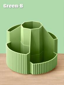 1 件 5 槽 360 度旋转笔筒收纳桶,办公桌笔筒,办公桌收纳盒及配件,桌面收纳文具用品收纳盒,可爱铅笔杯桶,适用于办公室、学校、家庭返校、返校、学校用品、铅笔盒、铅笔袋、书包 - 均碼 - 查看 18