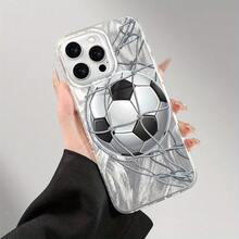 Funda para teléfono con diseño de gasa transparente, moderna y elegante. Compatible con phone 11, 12, 13, 14, 15 y 16 Pro Plus. Un regalo perfecto para cumpleaños de chicos y chicas. - transparente - Ver 3