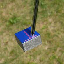Forged Stainless Steel Golf Putter Right-Handed - Precision Insert Putter, Headcover,Rubber Grip,86.36 Cm, 370G - Blue - View 5