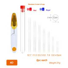 24 Pieces Beading Needles Set, 6 Sizes Seed Beads Needles Big Eye, Collapsible Beading Needles Set For Jewelry Making - Beading Needles Set - View 15