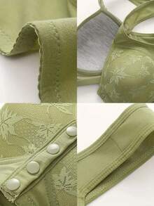 5-Piece Set, Front Closure, Thin Cup, Comfortable, Bra, No Steel Rim - Nhiều màu - Xem 2