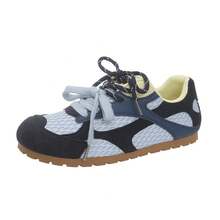 Women Flats - Blue - View 8