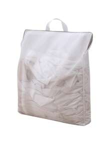 带手柄和蜂窝网的白色洗衣袋，大容量网状洗衣袋，加厚洗衣机袋，悬挂式网状洗衣篮，内衣洗衣篮，多功能衣物收纳网袋，可重复使用的烘干袋，宿舍必备衣物整理器，衣柜整理和收纳卧室 - 彩色 - 查看 5