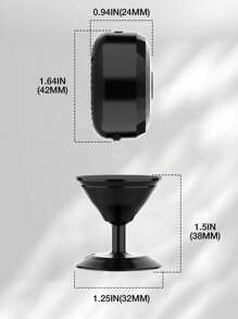 GENAI 1/2/4pcs Mini Spy Camera, 2.4G Wireless WiFi Hidden Camera 720P Full HD, Hidden Cameras With Motion Detection, Security Nanny Camera For Home/Office - Multicolor - View 8