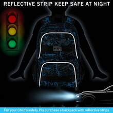 17 Inches Backpack For Boys Men, 3Pcs College Laptop Backpacks With Lunch Bag, Water Resistant Graffiti School Bookbag Set For Teens Students(Blue) - 藍色 - 查看 4