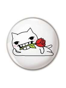 趣味图案徽章胸针，女士徽章，别针胸针，包包吊坠，时尚配饰，送给朋友、家人、老师和同学的有趣礼物 - 彩色 - 查看 5