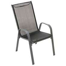 Stacking Chairs - CanopyBlackFrameAnthracite - View 4