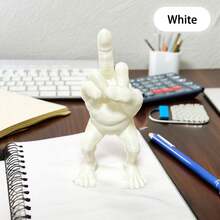 Middle Finger Stand Up Funny Toy - Model With Legs - 3D Printed Toy Model - Birthday/Christmas Gift - Perfect Present - Toy - Multicolor - View 19
