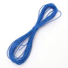 10M/Pack 1mm Polyester Triple Stranded Wax Thread With Bright Colors,Waxed Thread Cord,Necklaces Woven With Beads Are Used For Jewelry Making,Bracelets,Necklaces,Ropes Supplies,Red, Pink, Coffee, White, Colorful,Available In Multiple Colors-DIY Friendship Hand Rope,DIY Festival Creative Gifts - Wax Thread - View 16