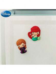 Disney 1个官方授权3D泡沫磁铁冰箱贴 可爱卡通人物厨房冰箱贴纸 书架装饰配件 旅行生日礼物 - 紅色 - 查看 4