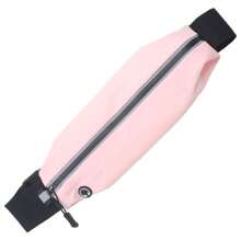 AiScrofa 6.8英寸手機專用的輕型運動腰包，超輕量運動腰帶男女皆宜，帶拉鍊的防水跑步腰包，反光運動臀包附有3個袋