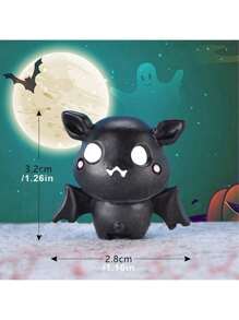 每套 6 件，可爱南瓜灯、幽灵、吸血鬼、微型景观、多肉植物、小装饰品，适用于万圣节、万圣节装饰、秋季装饰、万圣节物品、万圣节配件、万圣节派对、家居装饰、万圣节户外装饰和树脂用品 - 彩色 - 查看 9