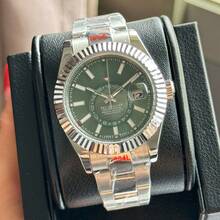 Factory Low Price Laojia Zong Aerospace Walker Watch Men's Business Fully Automatic Mechanical Watch Zhanxi Watch Manufacturer Wholesale - All Gold and White - View 6