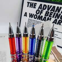 6 Colors Erasable Gel Pens Set | Smooth Writing, Heat Erasable Ink, Refillable School & Office Correction Pens