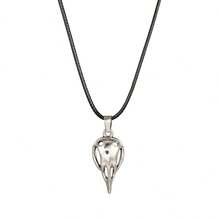 1 Piece New Unique Crow Skull Pendant Men's Necklace, Vintage Distressed Craftsmanship Hot-Selling Gothic Style Jewelry - 2 - 查看 8