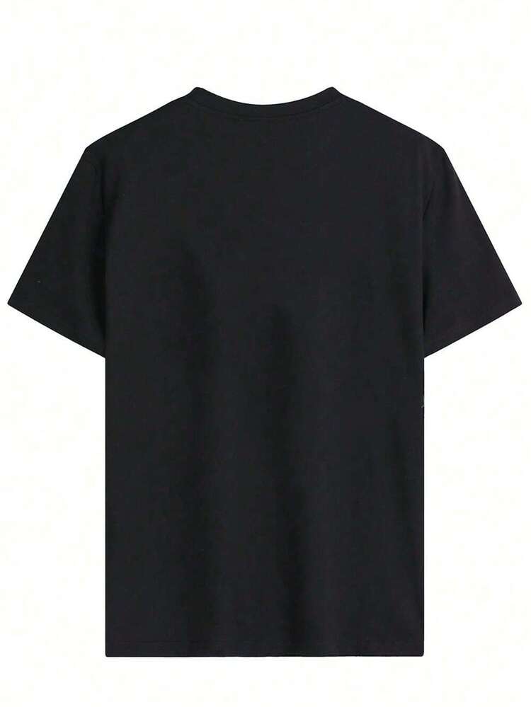 Mujer T-Shirt | Mexican Shipping | High-Quality Breathable Fabric | Women's Black and White Loose Short-Sleeve Print | Con Dios Todo Es Posible | Machine Washable | Sport Round Neck Casual Top | Loose Comfortable Fashion | Unisex Holiday Gift | Couple Outfit | Spring and Summer Wear | Suitable for All Seasons | Sports Running Hiking Breathable Sweat-Absorbent | Women's Clothing - Negro - Añade 3