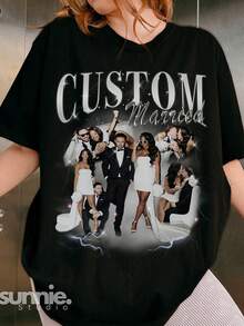 Women T-Shirts - 黑色4 - 查看 1