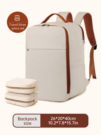Ryanair handbagage - 15,75 x 7,87 x 9,84 inch (40 * 20 * 25 cm) handbagagerugzak met meerdere compartimenten, duurzaam nylon materiaal, ideaal voor vliegreizen, casual dagrugzak en schooltas, handbagage conform luchtvaartmaatschappijen, tas conform luchtvaartmaatschappijen | Minimalistisch ontwerp | Duurzame ritssluiting, handbagage