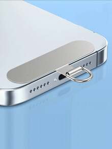 1pc Universal Phone Rope Sticker Metal Slim Phone Strap Accessories Anti-Lost Rope Connector Gifts For Mother, Family, Friends, Birthday, Holiday Phone Charm, Phone Chain - Multicolor - View 23