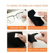 [防雾清洁套装] 100/200 片眼镜湿巾 | 12x6cm 小巧尺寸 | 适用于眼镜/屏幕/镜片 | 适用于口罩/办公室/旅行/运动 | 独立包装。防雾 + 清洁 + 消毒 - 均碼 - 查看 7