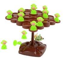 Juego De Mesa Integrativo Arbol De Equiibrio con Monos - Cafe - Ver 11
