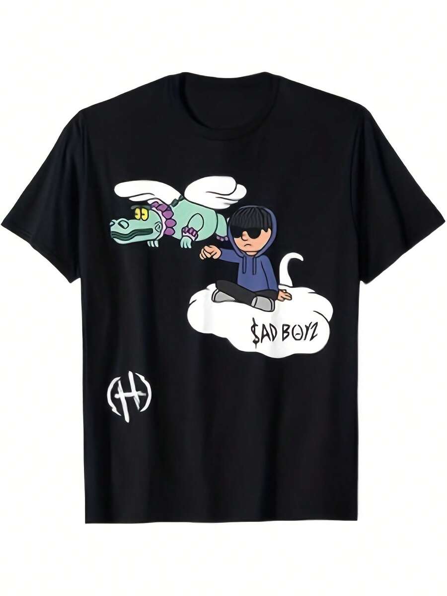 Camiseta Junior H Junior H Junior H 220g - Negro - Ver 1