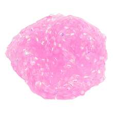 70ML 香味水晶透明史莱姆套装，带管珠，散装脆脆闪光史莱姆，适合圣诞节生日派对礼物，柔软不粘史莱姆泥，可爱减压玩具