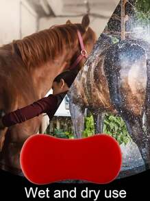 Horse Grooming Sponges For Livestock Cleaning, 1/2/4pcs Premium Horse Bath Sponge, Premium Bath Tools For Dust, Dirt & Debris Removal - Durable, Reusable & Lightweight Horse Cleaning Sponge - Gentle On Skin, Easy To Handle & Store - Ideal For After Ride Horse Cleaning & As Practical Grooming Gift For Horse Owners