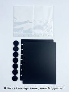 1 张照片卡相册、3-3.5 英寸 K-POP 卡片活页夹、照片卡夹、动漫游戏卡簿，可容纳 Pok é Mon 卡/运动卡/棒球卡等。 - 黑色 - 查看 10