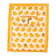 17厘米第一代/第二代毛绒挂件娃娃，包含1张床+1个杯子+3个枕头，适用于拉布布娃娃衣服 - 彩色 - 查看 4