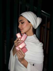 1 Khăn trùm đầu Hijab dành cho nữ, Khăn trùm đầu màu trơn cổ điển dùng ngay với 3 cách đội khác nhau, Khăn trùm đầu co giãn đa năng và tiện dụng, Vải Modal mềm mại và thoải mái, Thích hợp để mặc hàng ngày, chơi thể thao, tập yoga cho trang phục - trắng - Xem 3