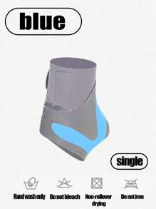 1 对透气可调节踝关节支撑支架，压缩踝关节保护器，用于运动踝关节保护，防止受伤，足部恢复，适用于跑步、散步、足部康复 - 彩色 - 查看 11