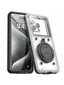 Ốp điện thoại chống nước đa năng 6.9 inch - Màn hình cảm ứng có chân đế, chống sốc và chống rơi - Phù hợp với mọi điện thoại thông minh - Món quà hoàn hảo cho người đam mê thể thao dưới nước - Nhiều màu - Xem 14
