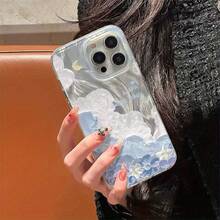Funda de gasa transparente compatible con phone 16, 15, 14, 13, 12 Pro, 16, 15, 14 Plus, 13, 12, 11 Pro, X y XS Max. - Plateado - Ver 7