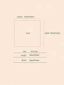 1pc Faux Silk Printed Bandana Scarf Multi Purpose Hair Accessory Women Scarf Silk Scarves - Blue Gray - View 4