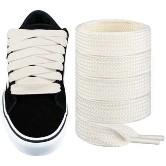 1 Pair 16MM Chunky Thick Flat Wide Jumbo Shoe Laces Replacement Laces For Sneaker Shoes