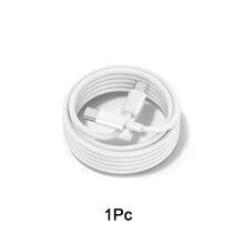 1-3 包 Type-C 转 Type-C 6.6 英尺/200 厘米快速充电数据线，兼容 16/16 Pro/16 Pro Max/16 Plus/15/15 Pro/15 Pro Max/iPad Mini 6/iPad Air 4/iPad Pro，兼容 16、16 Pro Max、15、15 Plus、15 Pro、15 Pro Max，兼容 Redmi，兼容 OnePlus Type C 充电器 - 白色 - 查看 10