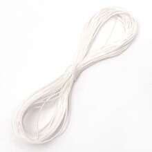 10M/Pack 1mm Polyester Triple Stranded Wax Thread With Bright Colors,Waxed Thread Cord,Necklaces Woven With Beads Are Used For Jewelry Making,Bracelets,Necklaces,Ropes Supplies,Red, Pink, Coffee, White, Colorful,Available In Multiple Colors-DIY Friendship Hand Rope,DIY Festival Creative Gifts - Wax Thread - View 19