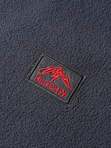 Men's Cardigan Coat Polar Fleece Stand Collar Jacket Fit Warm Top,Men's Stand Collar Fleece Jacket, Two-Sided Plush Lining, Casual Business Warm Thick Couple Coat Outerwear, Autumn/Winter