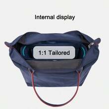 包袋收纳袋 毛毡钱包内衬 女士化妆品收纳袋 隔层 化妆品塑形袋 返校用品 返校必备品 - 深灰色 - 查看 5